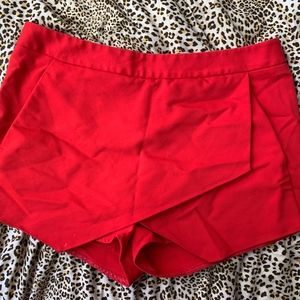 Red Skort